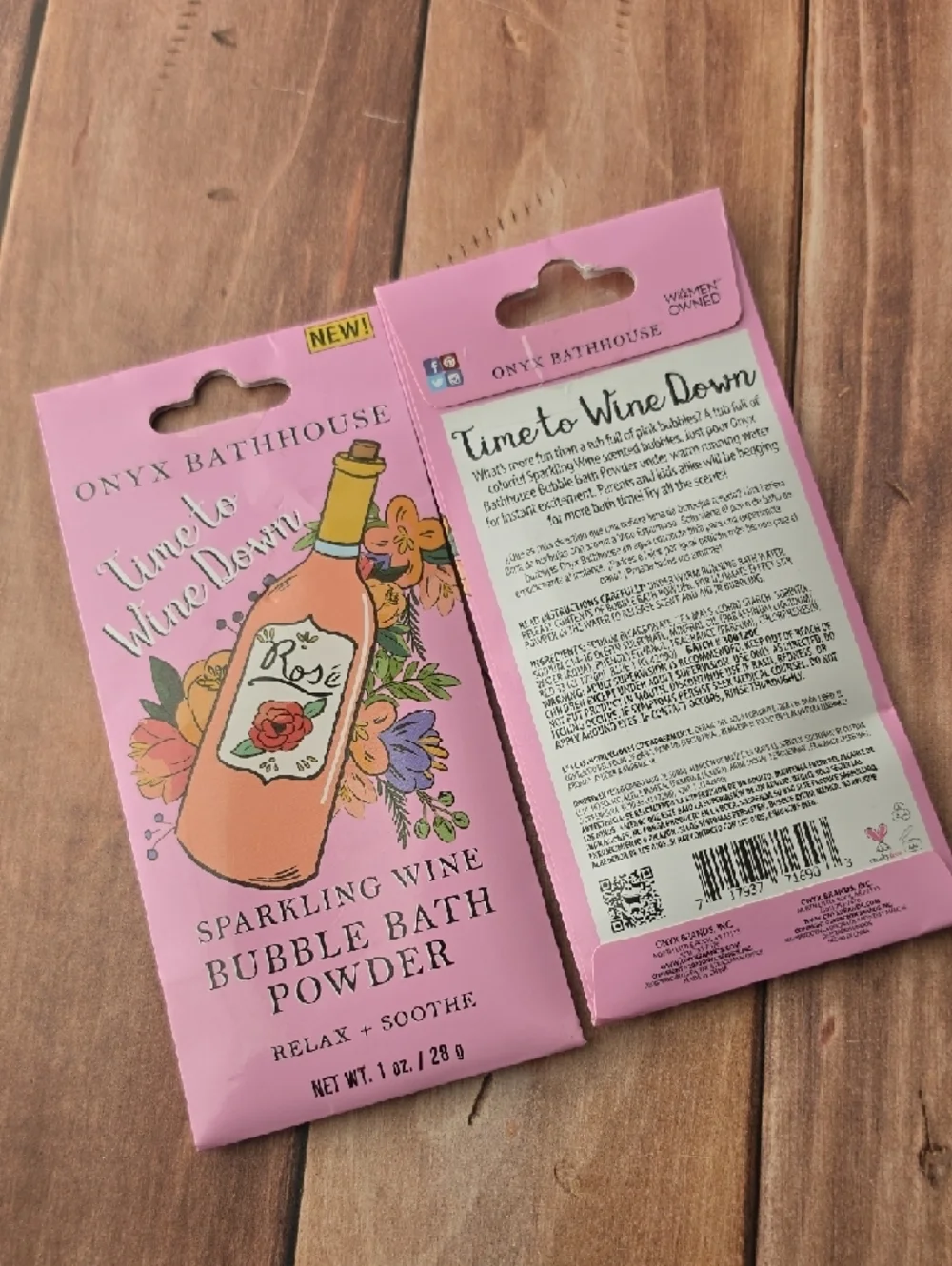 Onyx bathhouse rosé sparkling